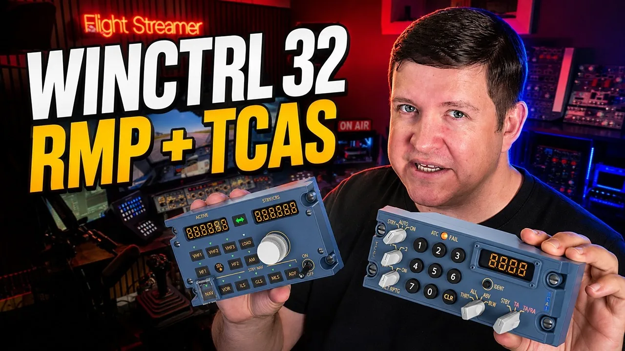 WINCTRL RMP 32 and TCAS 32 Review: Affordable Airbus Radio and Transponder Panels